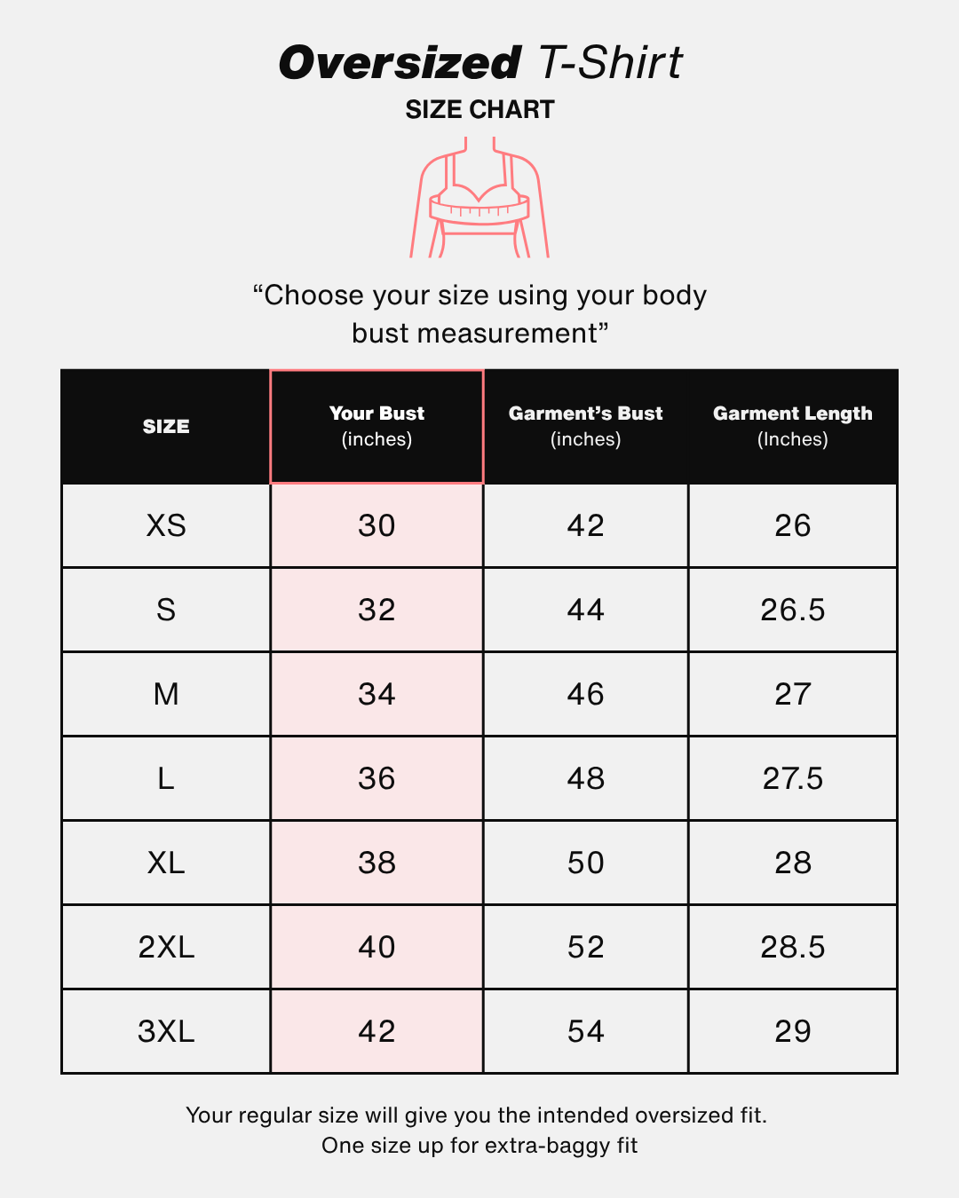 Find your size