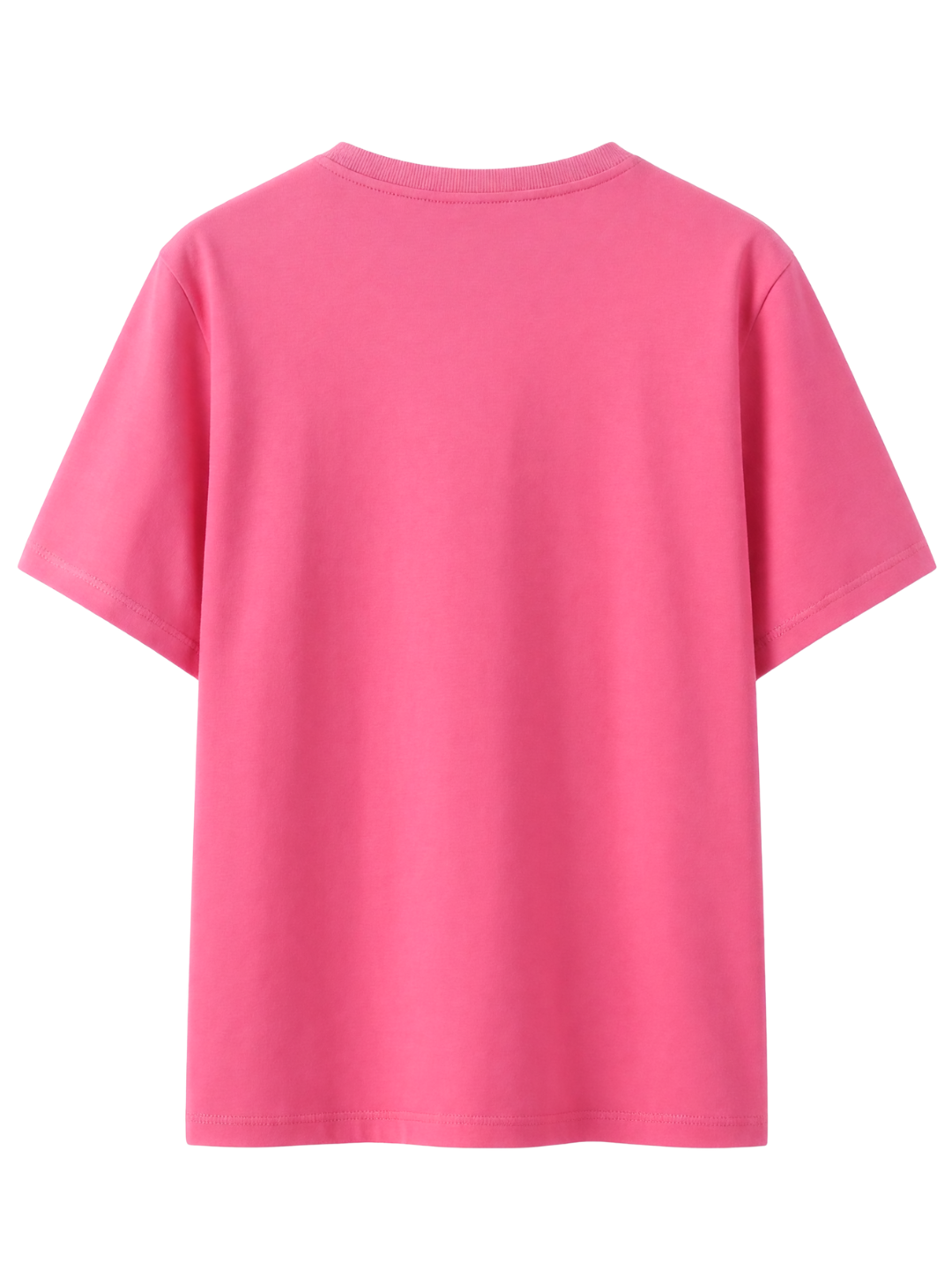 Cotton Relaxed fit Tshirt - Pink - Super mom