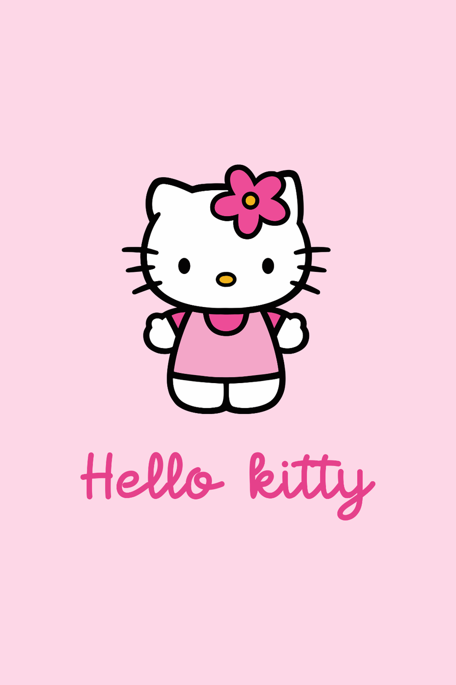 Cotton Relaxed fit Tshirt - Hello kitty