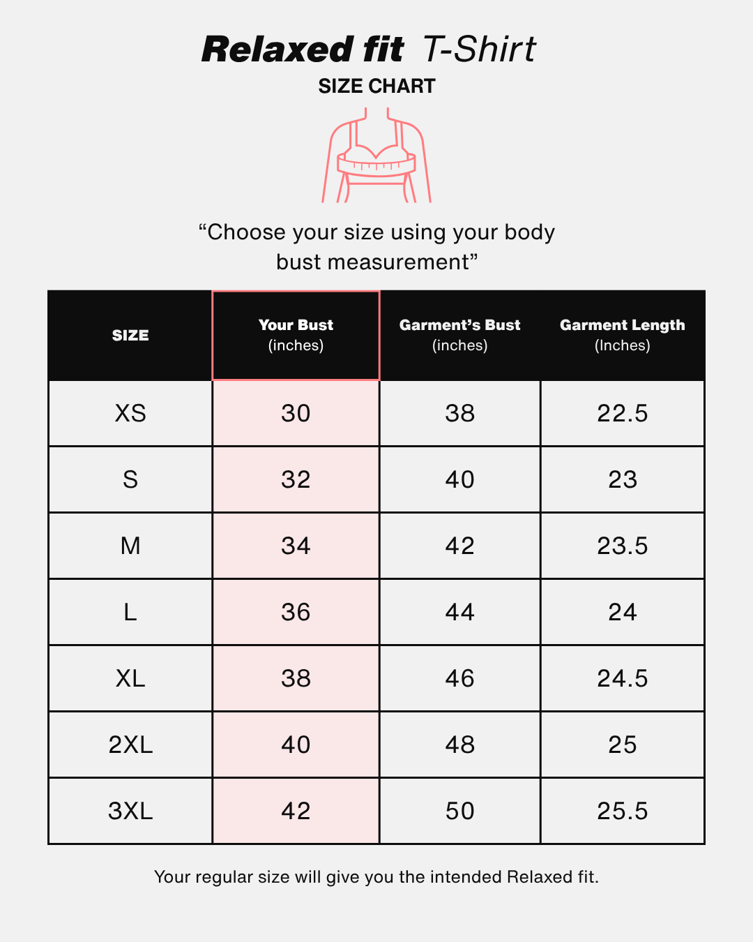 Find your size