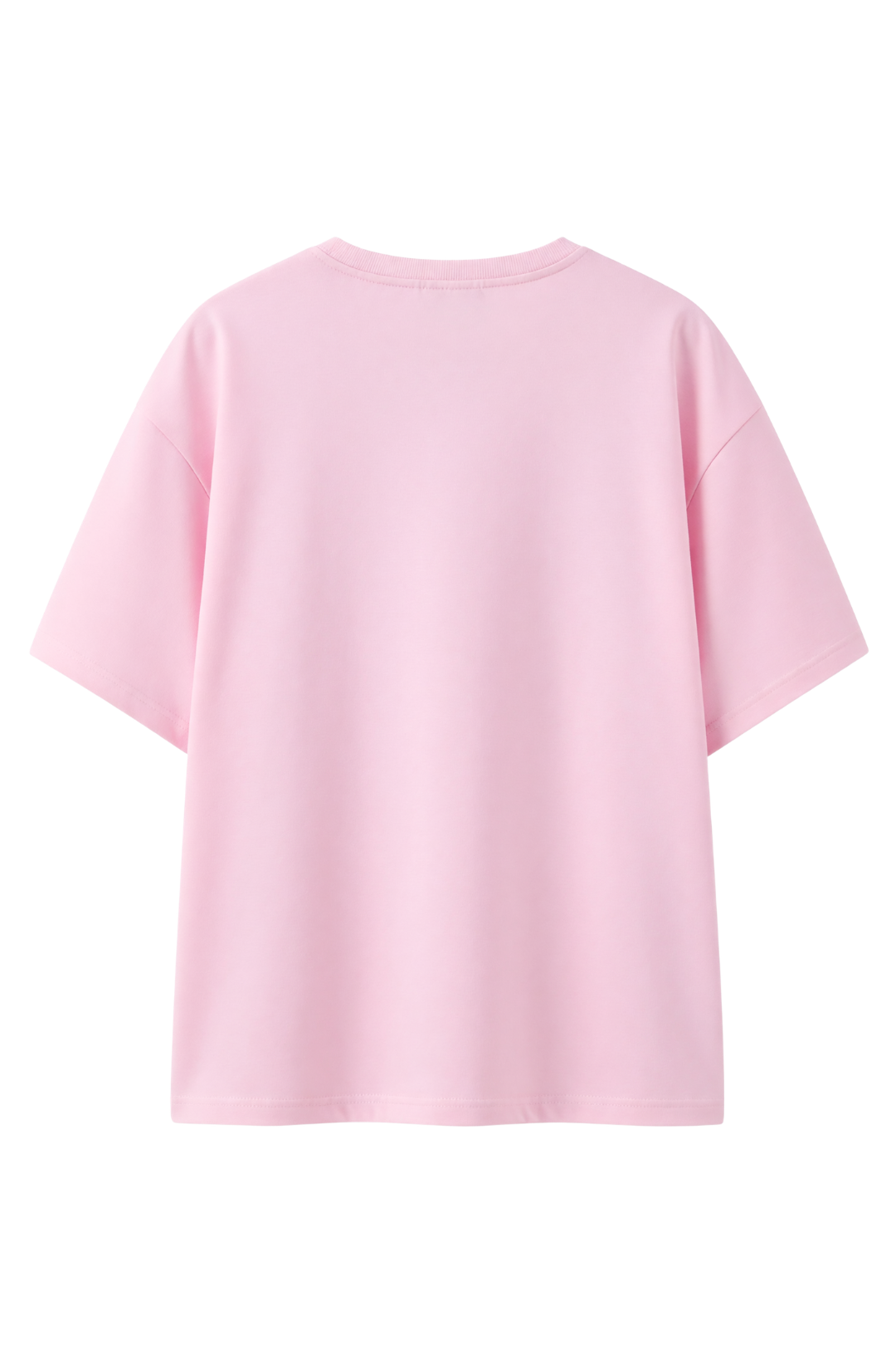 Cotton Oversized Tshirt - Baby Pink - MY TO DO IS LAUGHING