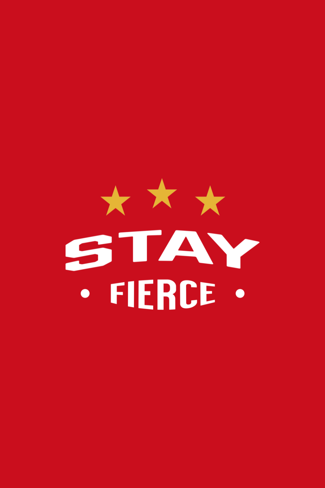 Cotton Relaxed fit Tshirt - Stay Fierce