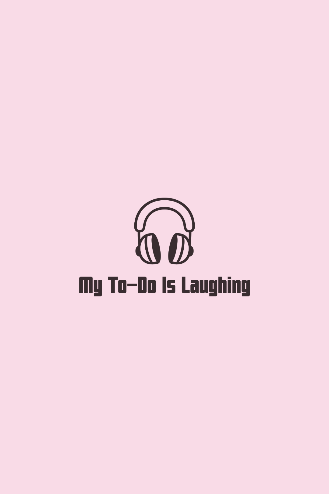 Cotton Oversized Tshirt - Baby Pink - MY TO DO IS LAUGHING