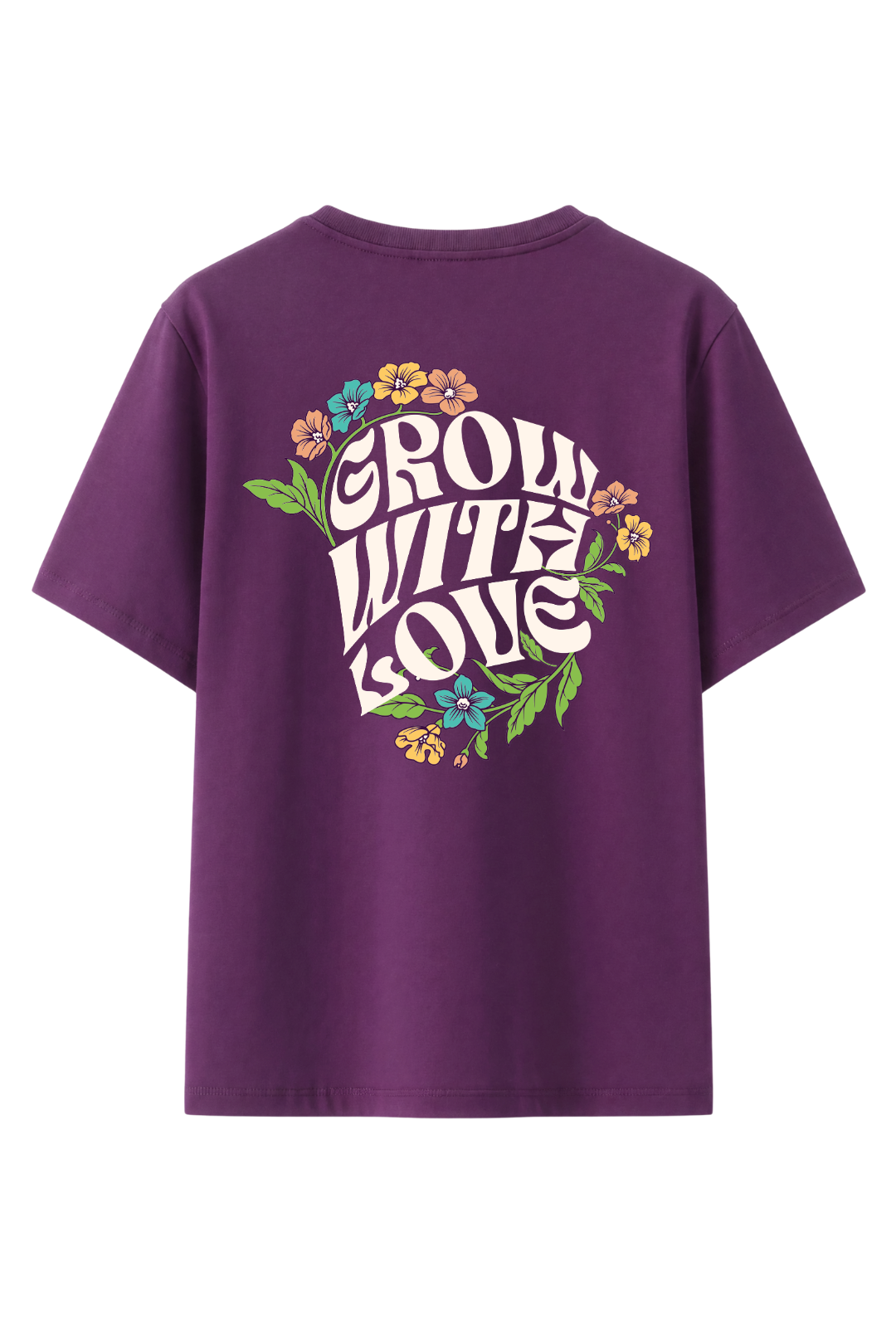 Cotton Relaxed fit Tshirt - Grow with love