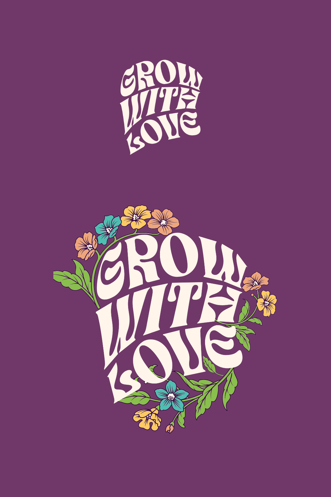 Cotton Relaxed fit Tshirt - Grow with love