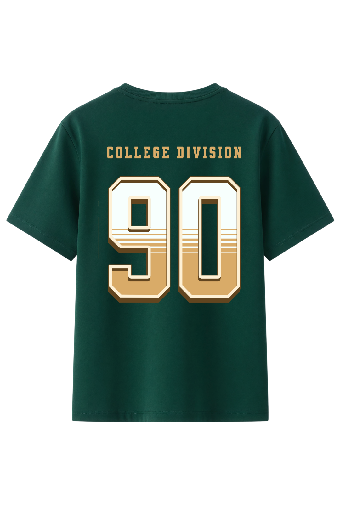 Cotton Relaxed fit Tshirt - college division 90