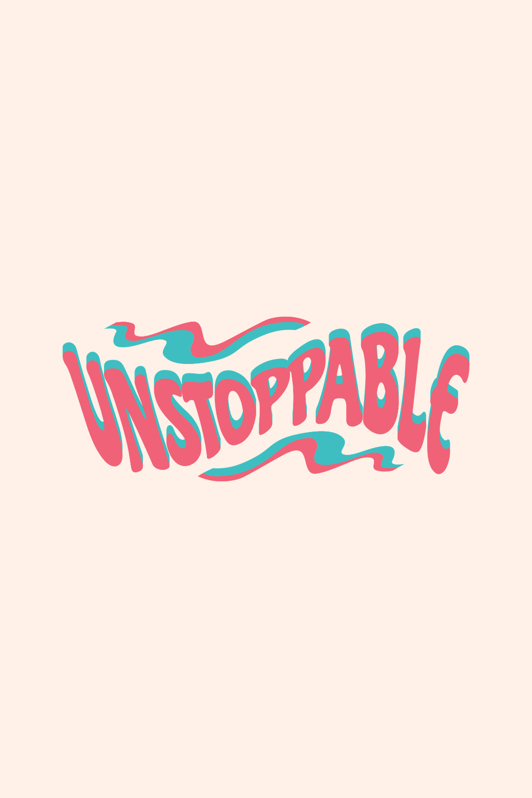 Cotton Oversized Tshirt - Cream - UNSTOPPABLE