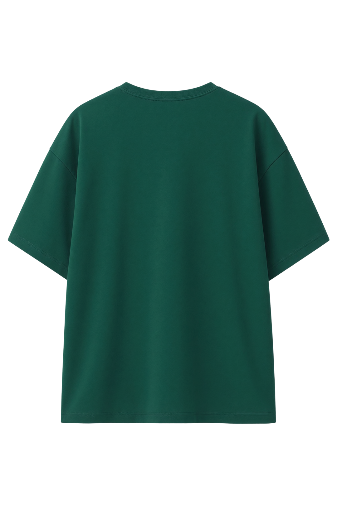 Cotton Oversized Tshirt - Green - CHICAGO UNIVERSITY TEAM