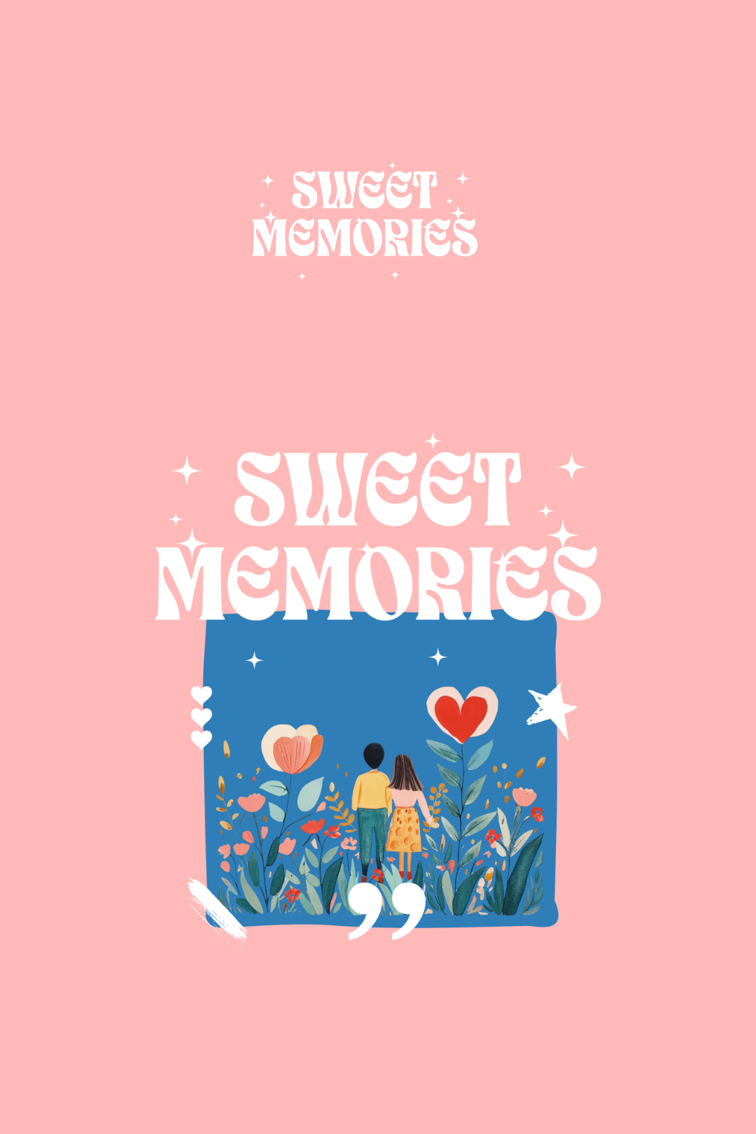 Cotton Relaxed fit Tshirt - Sweet memories
