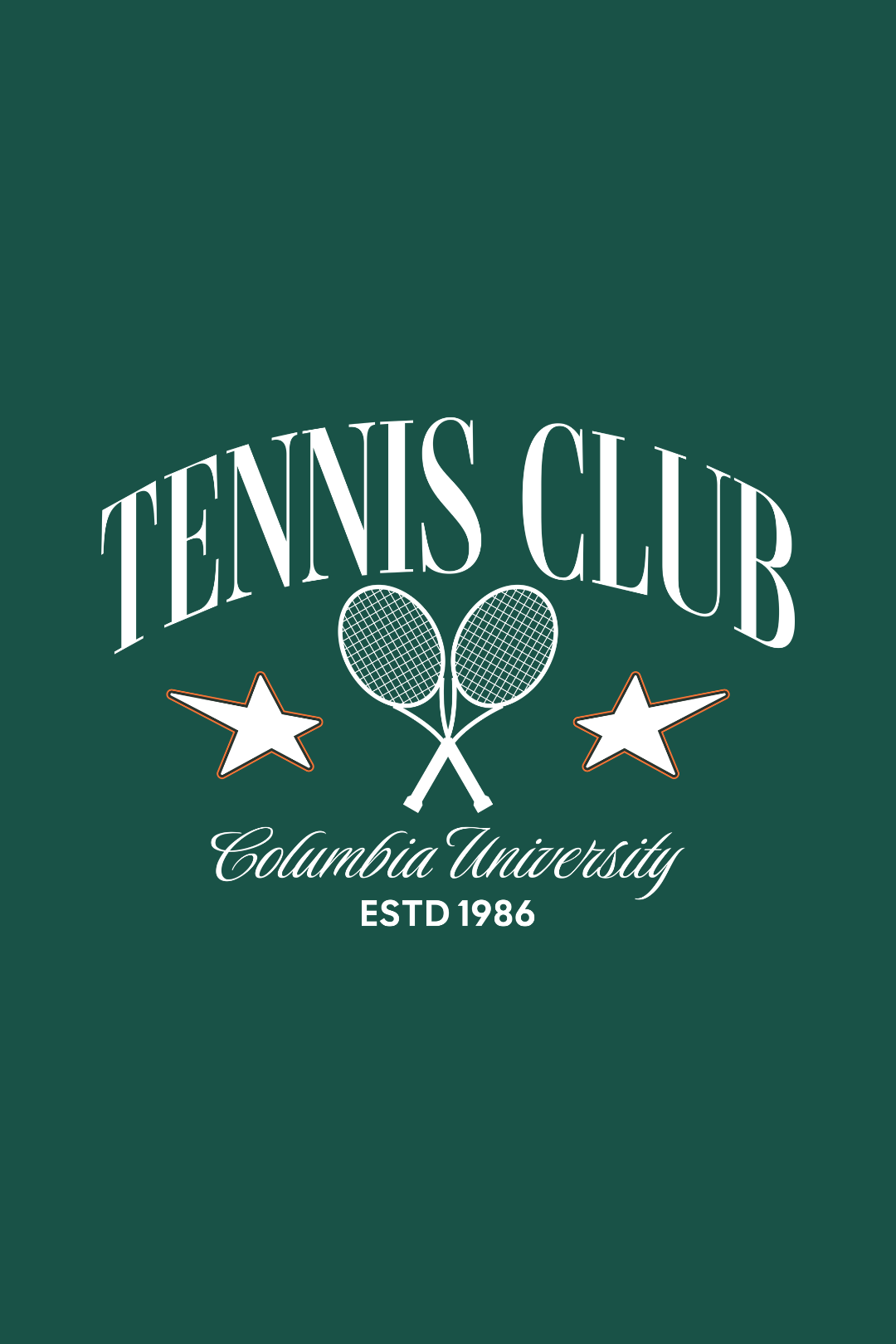 Cotton Oversized Tshirt -  Green - TENNIS CLUB