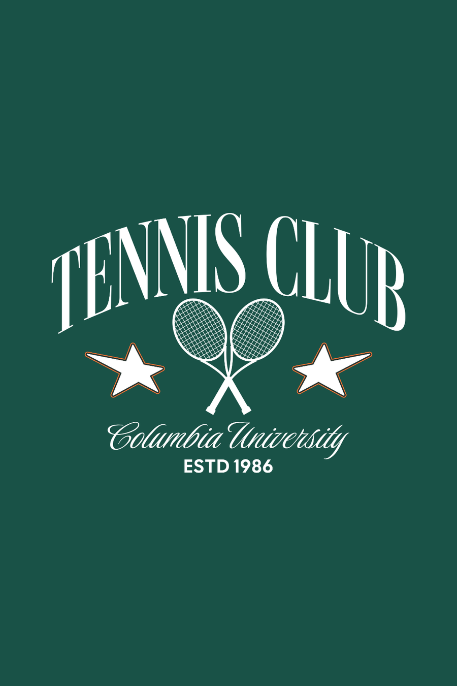 Cotton Oversized Tshirt -  Green - TENNIS CLUB