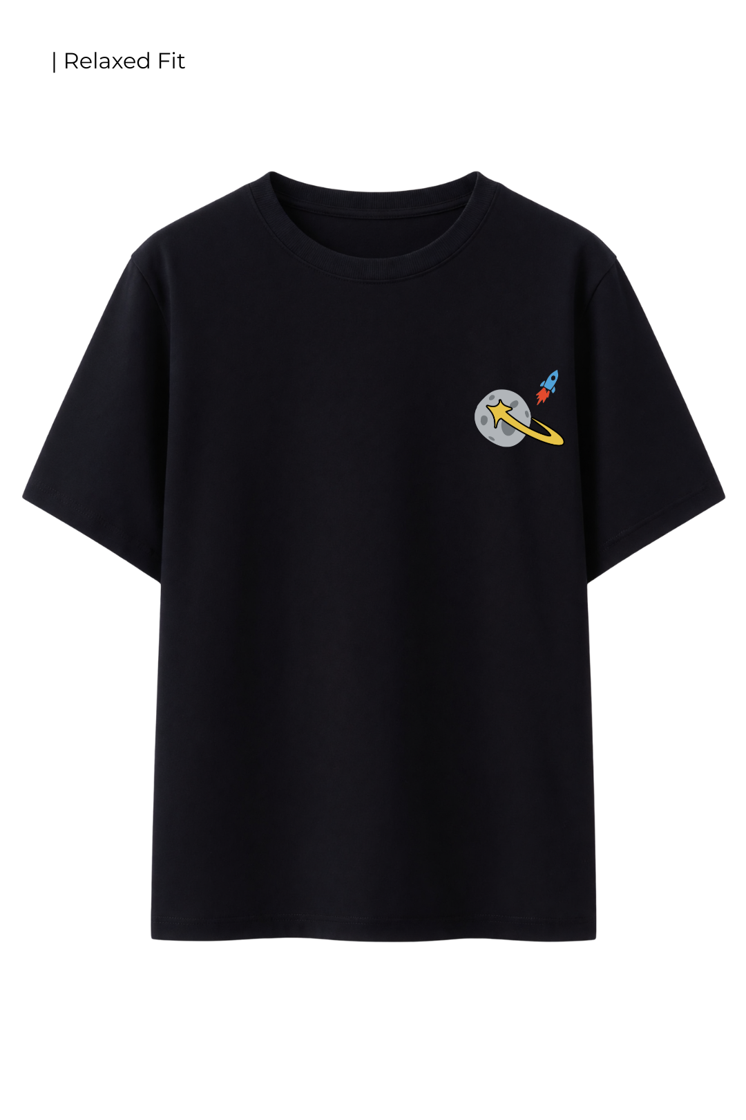 Cotton Relaxed fit Tshirt - Follow your own starlight