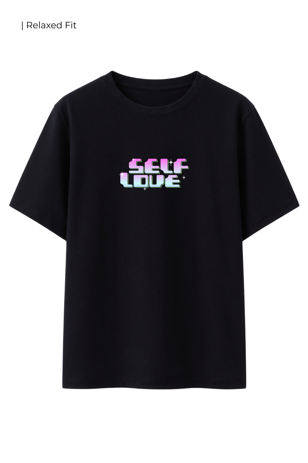 Cotton Relaxed fit Tshirt - Self love