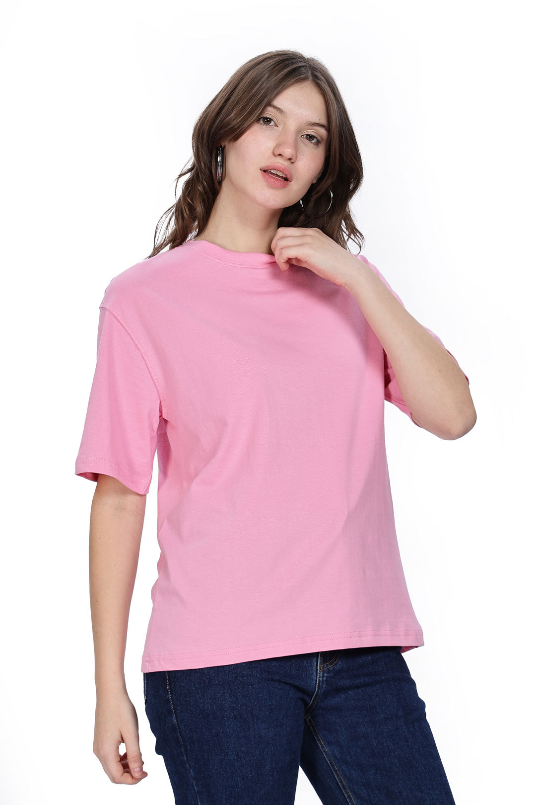 Cotton oversized Tshirt - Treat people with kindness