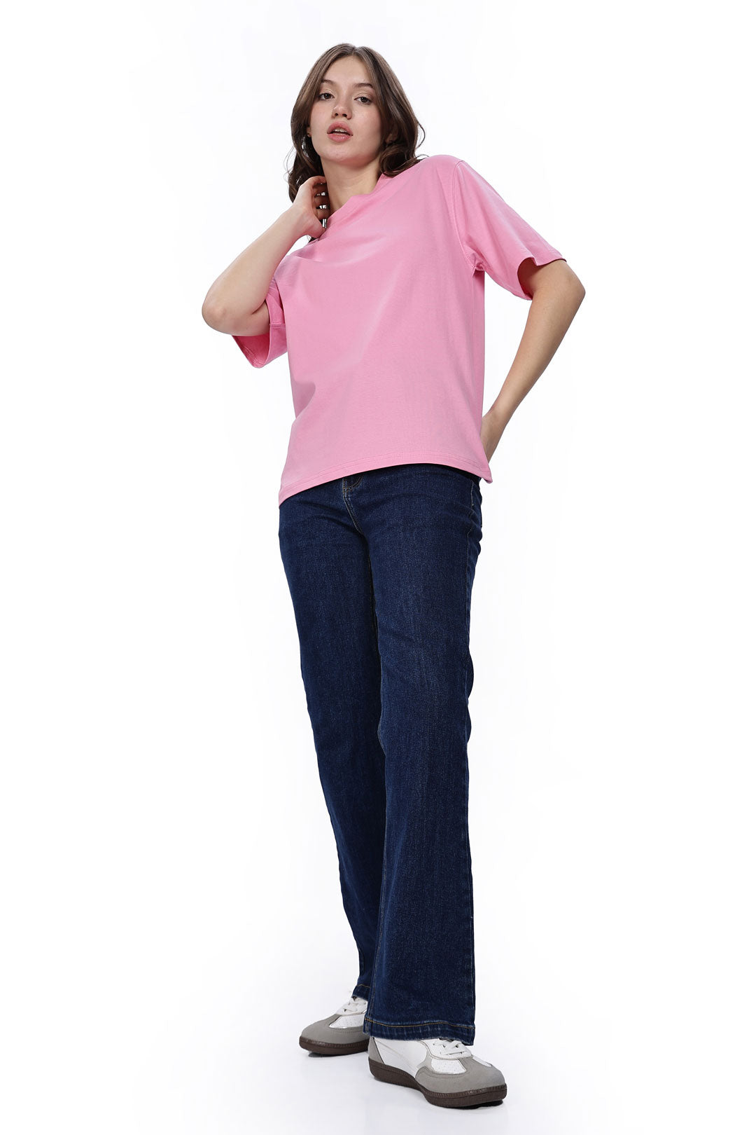 Cotton oversized Tshirt - Treat people with kindness