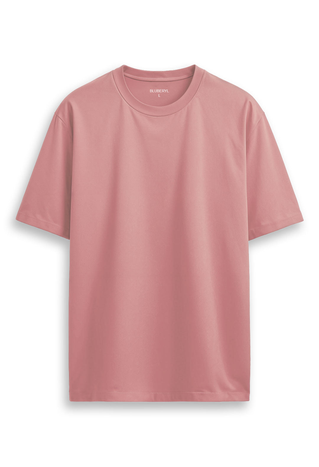 Cotton Oversized Tshirt - Peach - Focus on the good